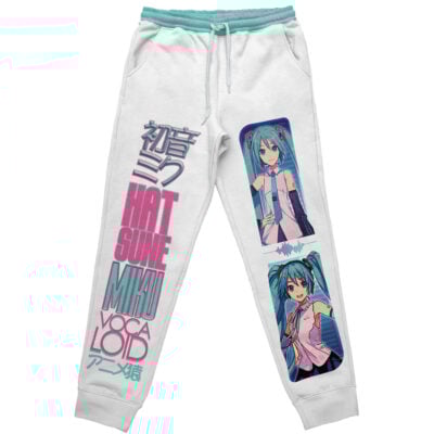 Hatsune Miku Vocaloid Streetwear Sweatpants