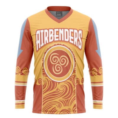 Airbenders Aang Avatar The Last Airbender Hockey Jersey