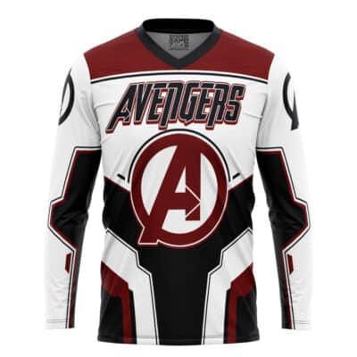 Avengers Endgame Marvel Hockey Jersey