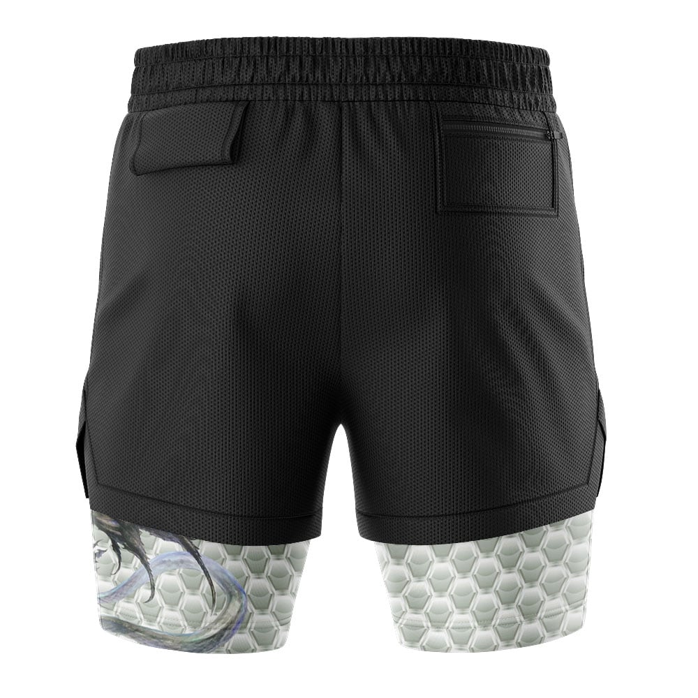 Bahamut Final Fantasy XVI 2-in-1 Performance Shorts - Image 4
