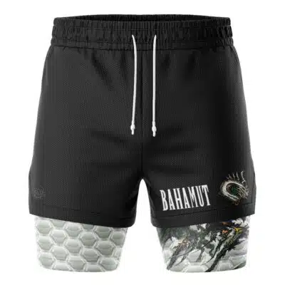 Bahamut Final Fantasy XVI 2-in-1 Performance Shorts
