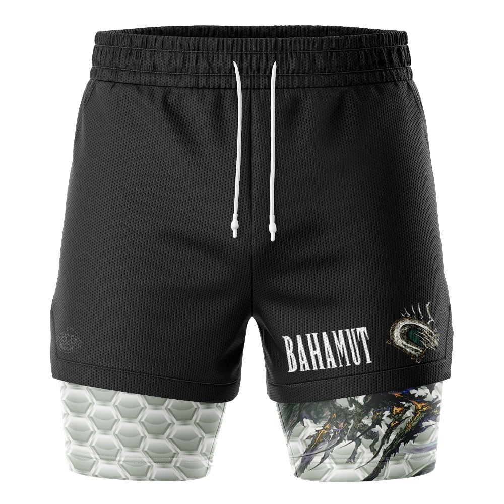Bahamut Final Fantasy XVI 2-in-1 Performance Shorts