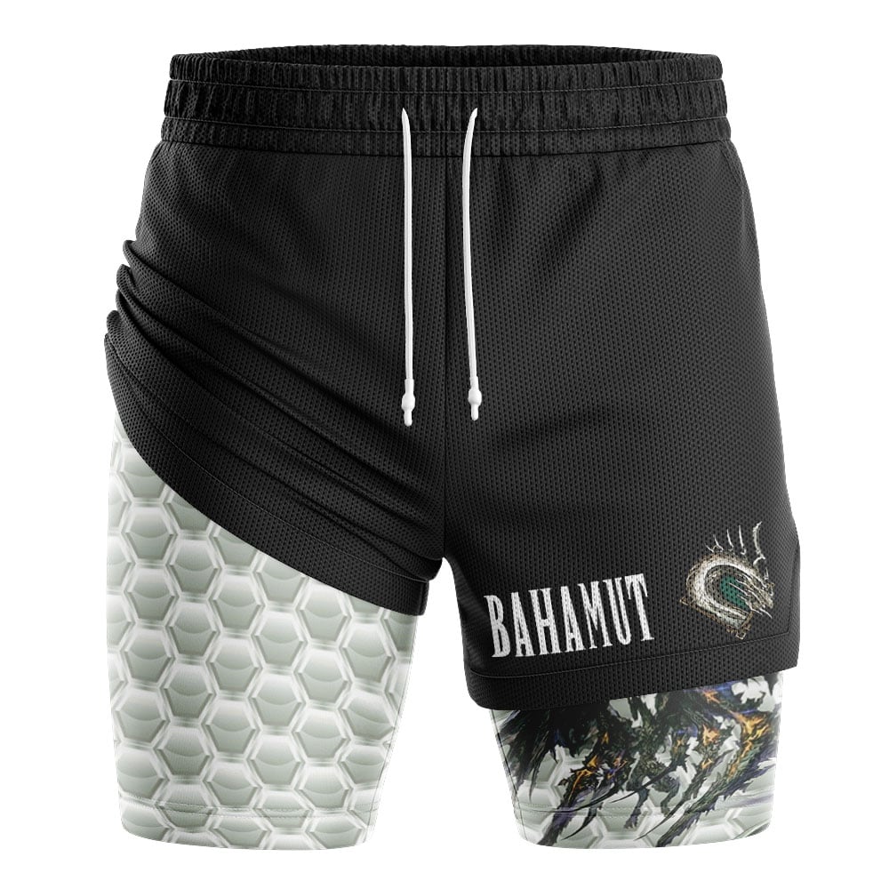 Bahamut Final Fantasy XVI 2-in-1 Performance Shorts - Image 3