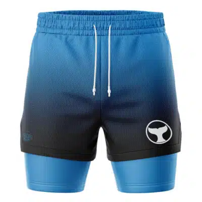 Blue Wind Ranger Ninja Storm Power Rangers 2-in-1 Performance Shorts