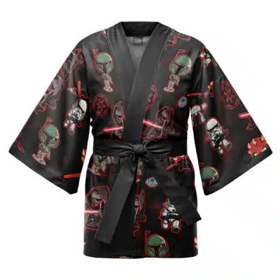 Chibi Sith Pattern Star Wars Happi Coat Haori Kimono