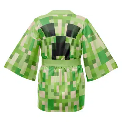 Creeper Minecraft Happi Coat Haori Kimono