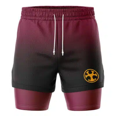 Crimson Thunder Ranger Ninja Storm Power Rangers 2-in-1 Performance Shorts