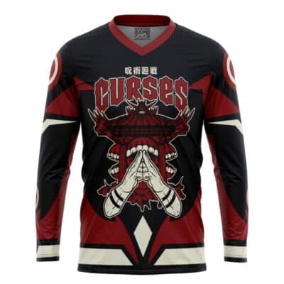 Curses Sukuna Jujutsu Kaisen Hockey Jersey