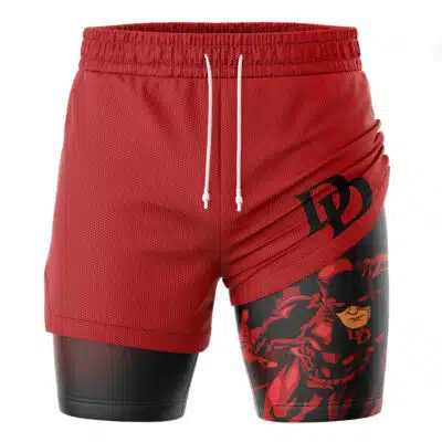 Daredevil Marvel 2-in-1 Performance Shorts