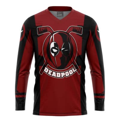 Deadpool V2 Marvel Hockey Jersey