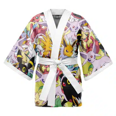 Eeveelutions Pokemon Happi Coat Haori Kimono