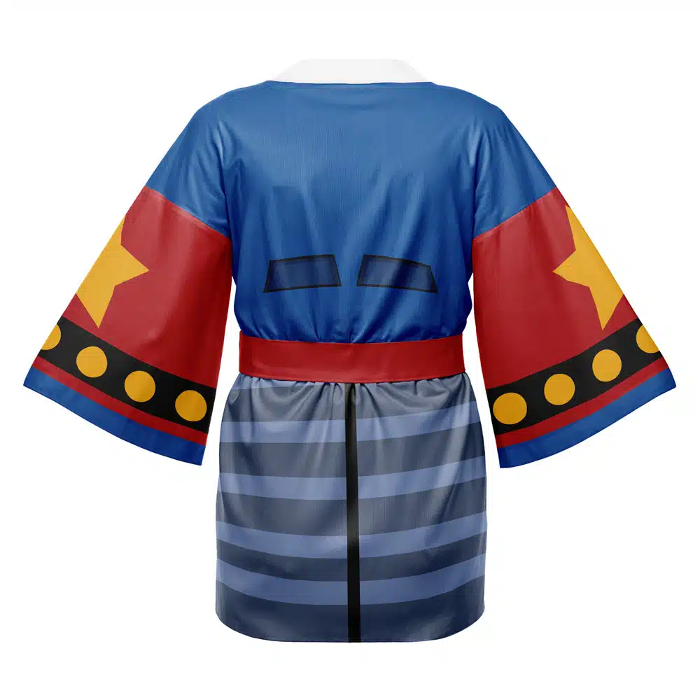 Franky Iron Pirate One Piece Happi Coat Haori Kimono - Image 2