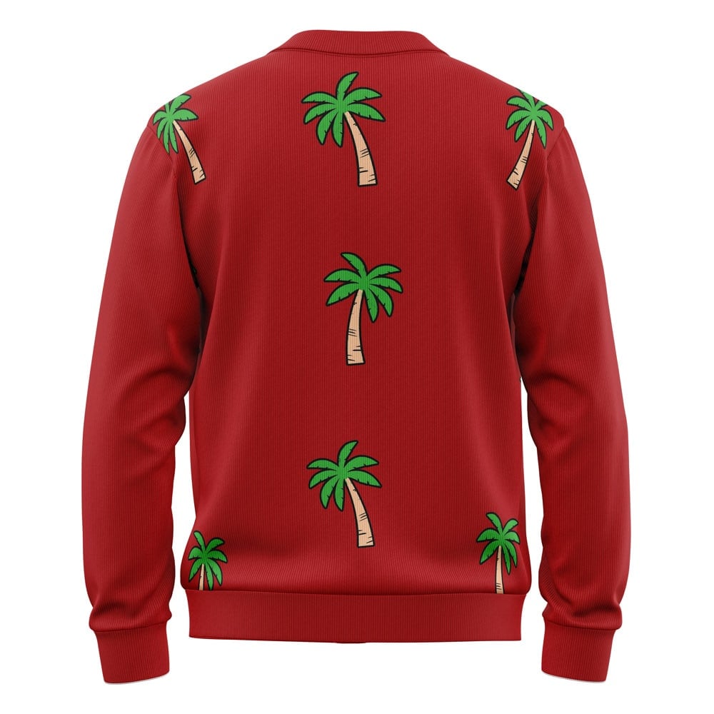 Fraky's T-Shirt One Piece Knitted Cardigan Sweater - Image 2