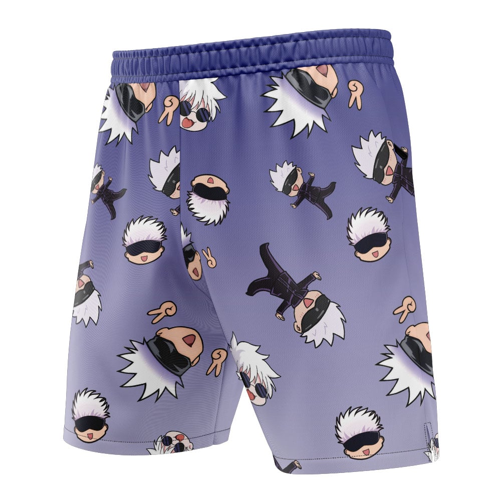 Gojo Pattern Jujutsu Kaisen Versatile Shorts - Image 2