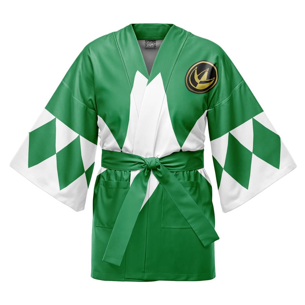 Green Ranger Mighty Morphin Power Rangers Happi Coat Haori Kimono