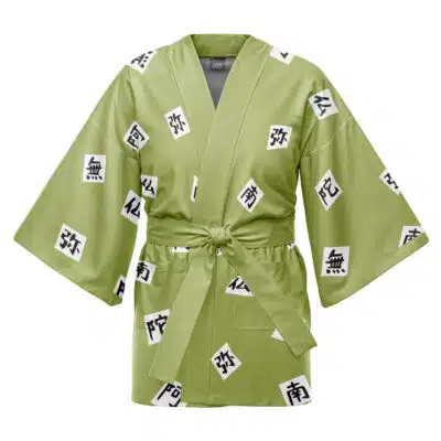 Gyomei Himejema Demon Slayer Happi Coat Haori Kimono