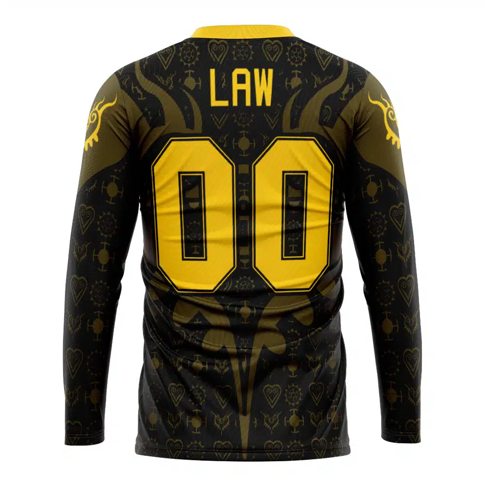 Heart Pirates Law One Piece Hockey Jersey - Image 2