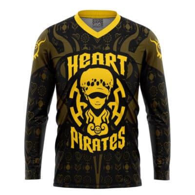 Heart Pirates Law One Piece Hockey Jersey