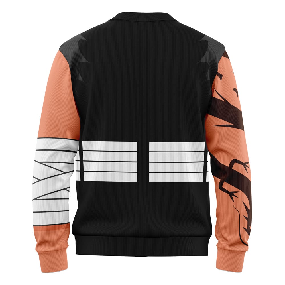 Hiei Yuyu Hakusho Knitted Cardigan Sweater - Image 2