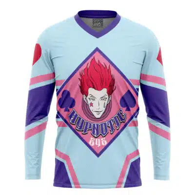 Hypnotic Eye Hisoka Hunter X Hunter Hockey Jersey
