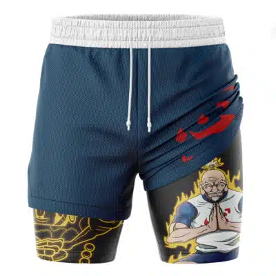 Isaac Netero V2 Hunter X Hunter 2-in-1 Performance Shorts