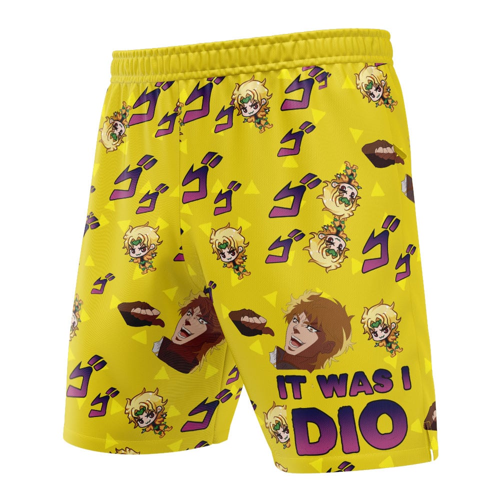 It Was Me Dio Pattern Jojo's Bizarre Adventure Versatile Shorts - Image 2