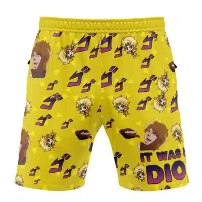 It Was Me Dio Pattern Jojo's Bizarre Adventure Versatile Shorts