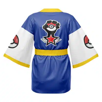Kanto Trainer Pokemon Happi Coat Haori Kimono