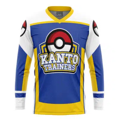 Kanto Trainer Pokemon Hockey Jersey