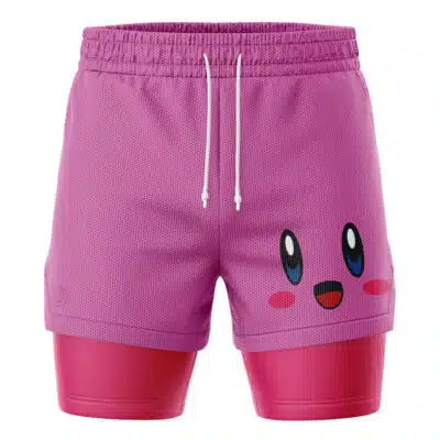 Kirby's Face Kirby's Adventure 2-in-1 Performance Shorts