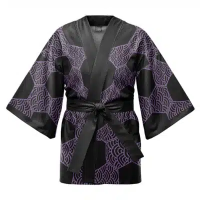Kokushibo Demon Slayer Happi Coat Haori Kimono
