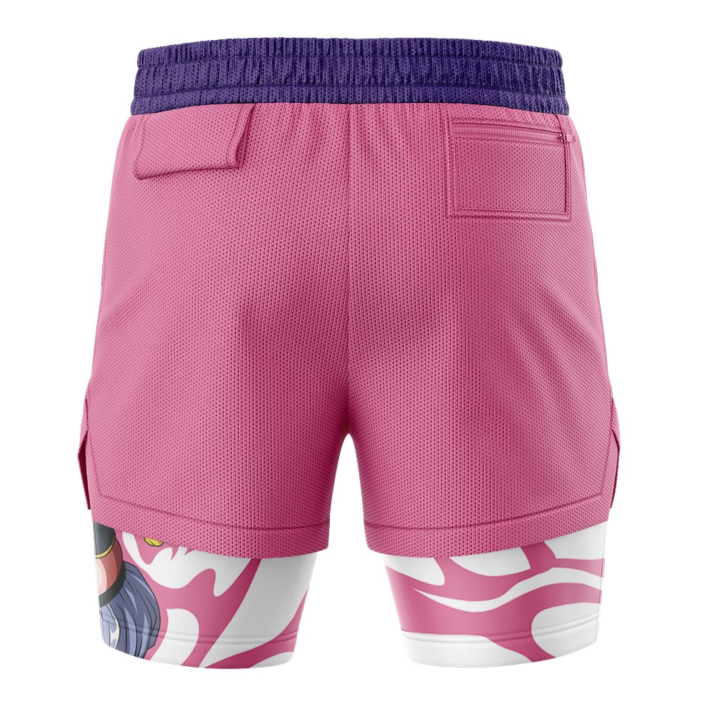 Majin Buu Fat DBZ 2-in-1 Performance Shorts - Image 4