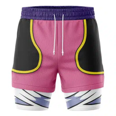 Majin Buu Fat V2 DBZ 2-in-1 Performance Shorts