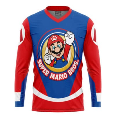Mario Super Mario Bros Hockey Jersey
