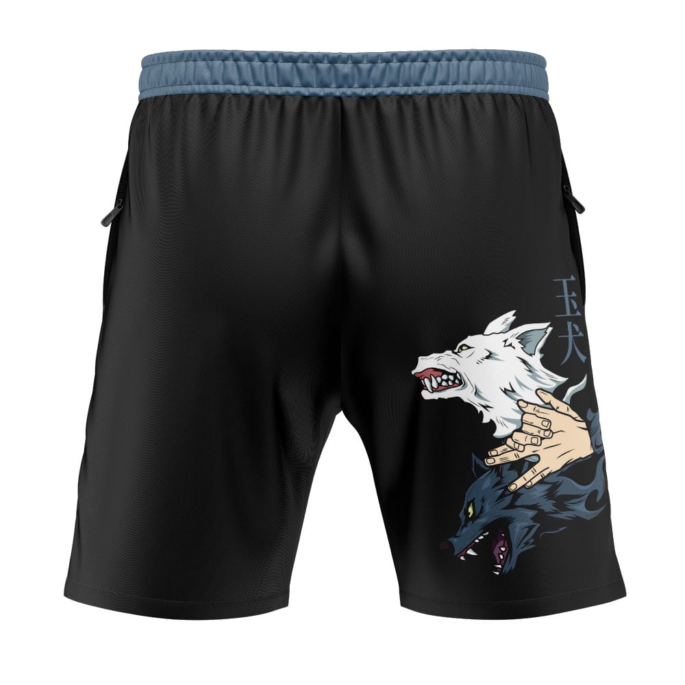 Megumi Divine Dogs Jujtsu Kaisen Versatile Shorts - Image 3