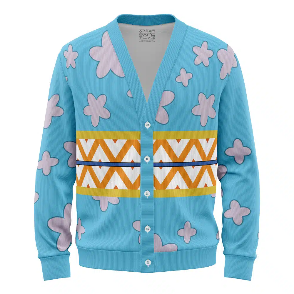 Nami Wano One Piece Knitted Cardigan Sweater