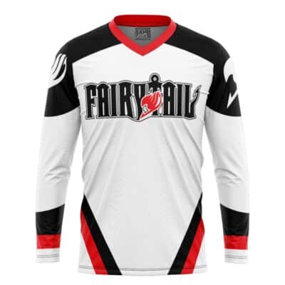 Natsu Dragneel V2 Fairy Tail Hockey Jersey