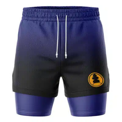 Navy Thunder Ranger Ninja Storm Power Rangers 2-in-1 Performance Shorts