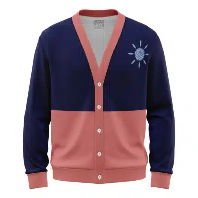 Nico Robin Straw Hat One Piece Knitted Cardigan Sweater