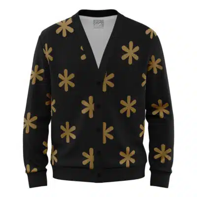 Nico Robin Wano Arc One Piece Knitted Cardigan Sweater