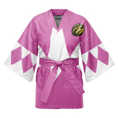 Pink Ranger Mighty Morphin Power Rangers Happi Coat Haori Kimono