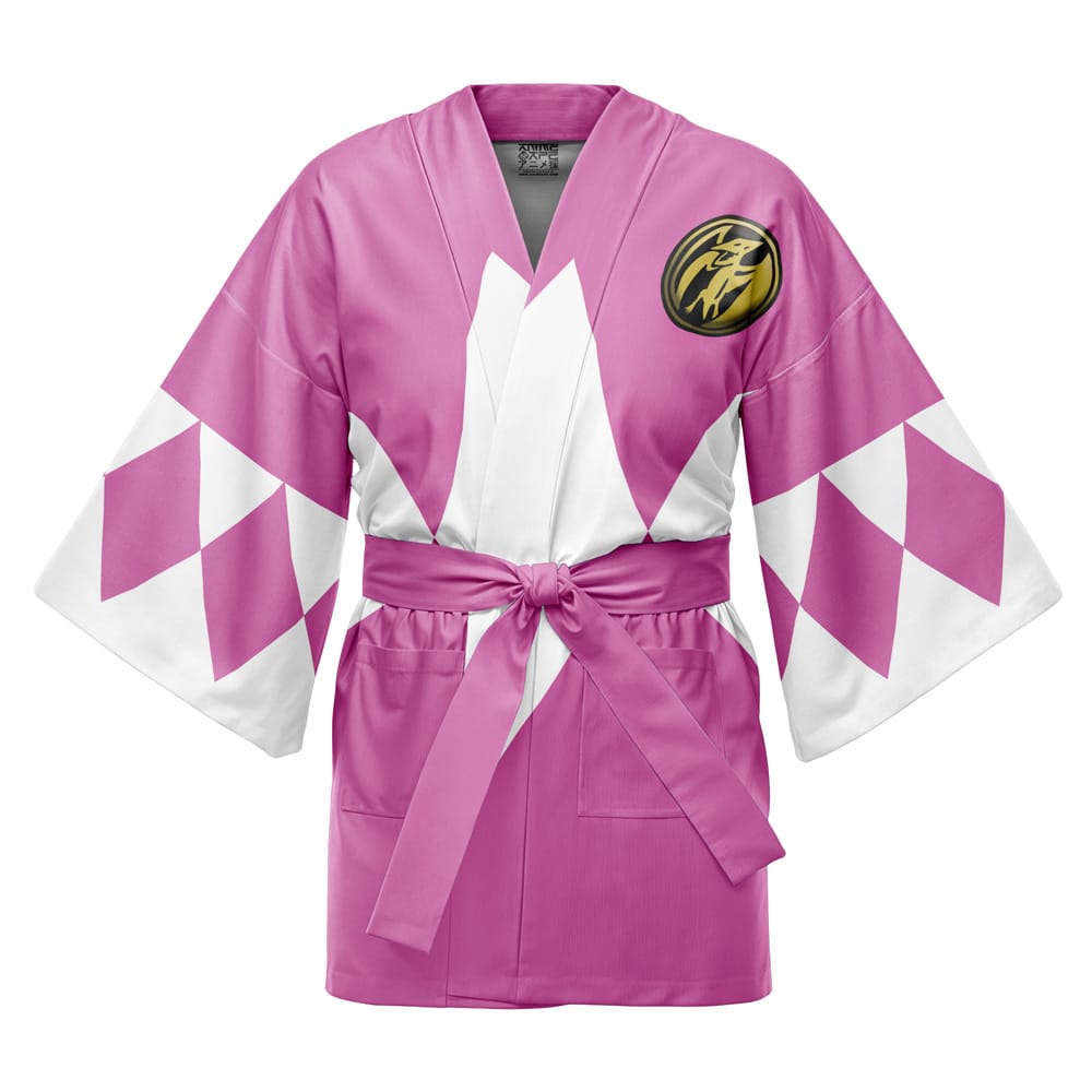 Pink Ranger Mighty Morphin Power Rangers Happi Coat Haori Kimono