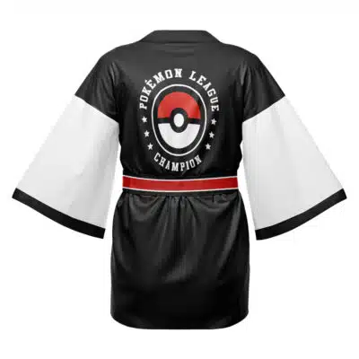 Poke League Champion Pokemon Happi Coat Haori Kimono