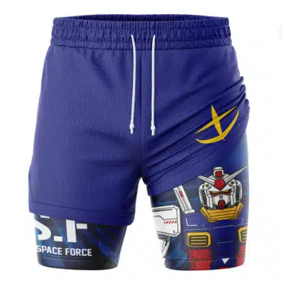 RX-78 Gundam 2-in-1 Performance Shorts