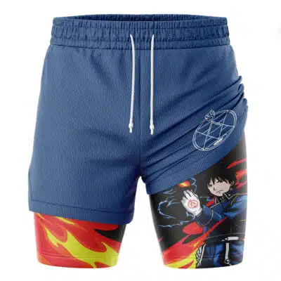 Roy Mustang Fullmetal Alchemist 2-in-1 Performance Shorts