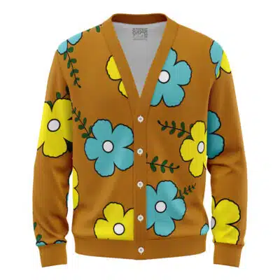 Sanji Egghead One Piece Knitted Cardigan Sweater