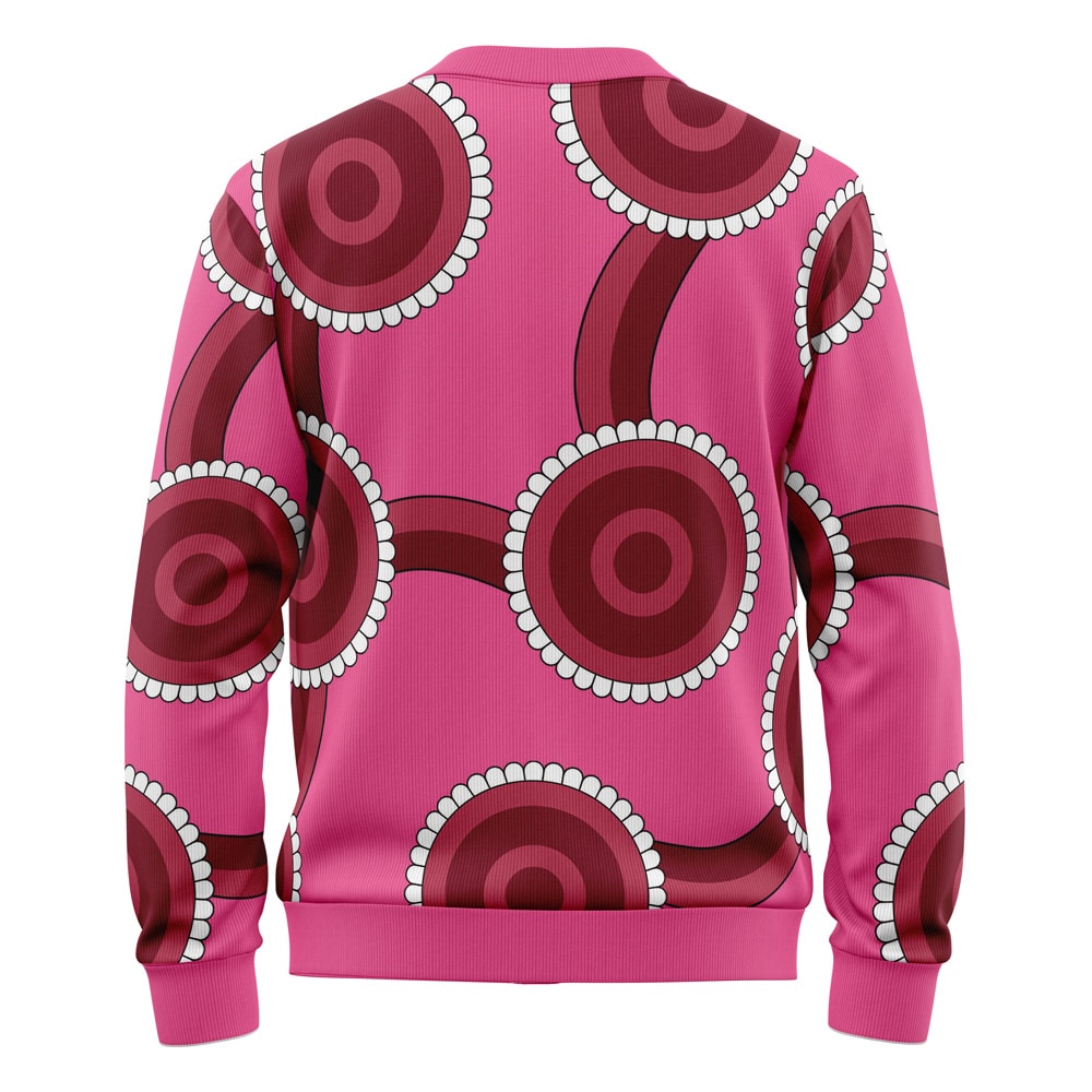 Sanji Skypiea One Piece Knitted Cardigan Sweater - Image 2