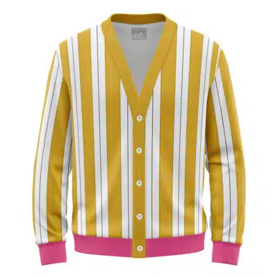 Sanji Wano Arc One Piece Knitted Cardigan Sweater