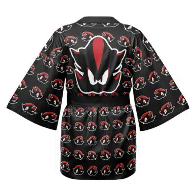 Shadow Sonic The Hedgehog Happi Coat Haori Kimono