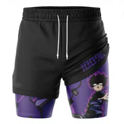 Shigeo Kageyama Rage Mob Psycho 100 2-in-1 Performance Shorts